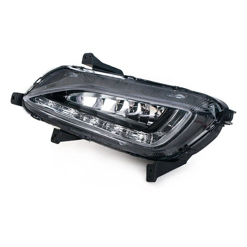 Faros antiniebla LED DRL luz de circulación diurna para Hyundai Tucson 2016 2017 2018 - Imagen 4 de 7