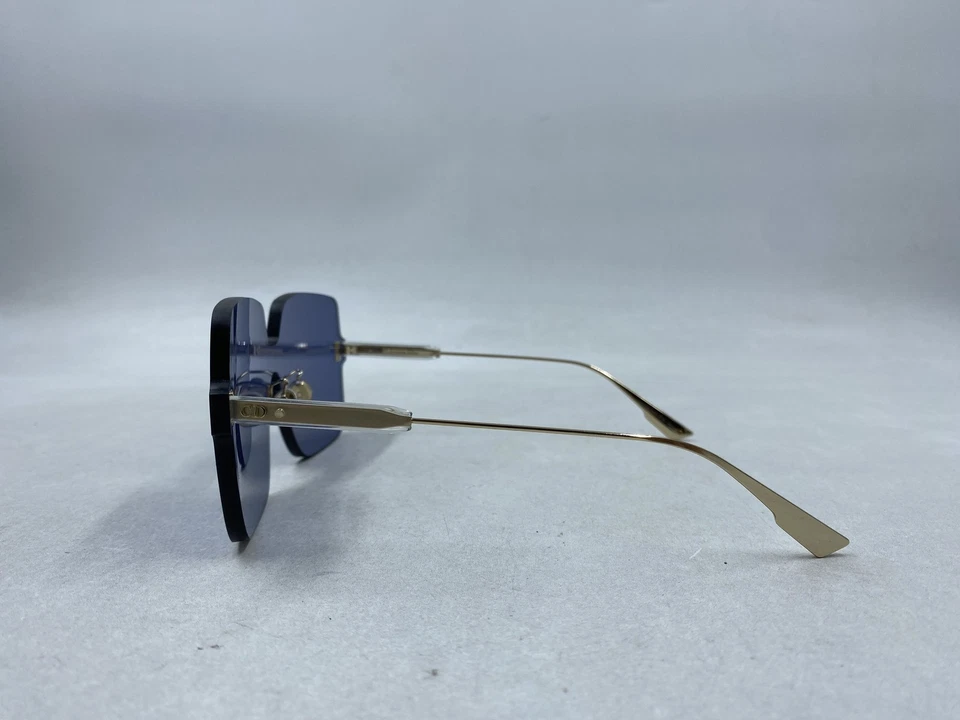 Christian Dior Blue Rimless Square Women Sunglasses - Image 4 of 4