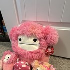 Lot of 9 Squishmallows Pink Plush Stuffed Animals Pink Mixed Lot (Cow, Mushroom) — photo 5