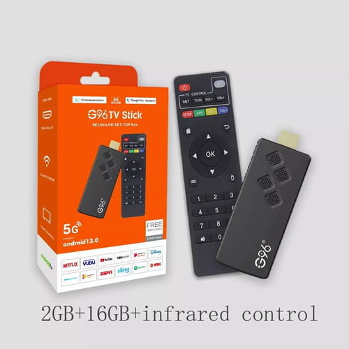 G96 Android 13 TV Stick 8K Streaming Media 2GB+8GB/2GB+16GB Allwinner H313 - Bild 24 von 24