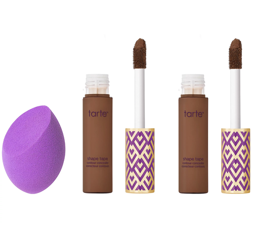set tarte - 1 spugna miscelatore + 2 correttori a nastro a forma 20S sabbia chiara nuovo - Foto 2 di 6