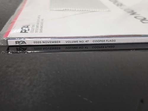 November 2025 PSA Magazine COOPER FLAGG Issue Vol. 47 Nov Dallas SEALED NEW - Bild 2 von 3