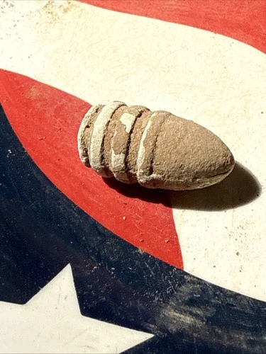 Dug Civil War 💥 🇺🇸 💣  Confederate Ringtail Sharps Bullet