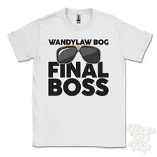 WANDYLAW BOG FINAL BOSS T-SHIRT funny xmas gift ellingham northumberland