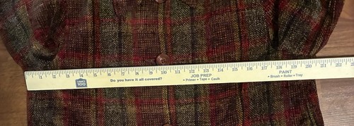 Weave of the Irish Tartan Inspired Plaid Jacket Sz M Handcrafted Fits M-L - Picture 11 of 11