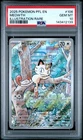 2025 POKEMON PFL EN-PHANTASMAL FLAMES ILLUSTRATION RARE #106 MEOWTH PSA 10