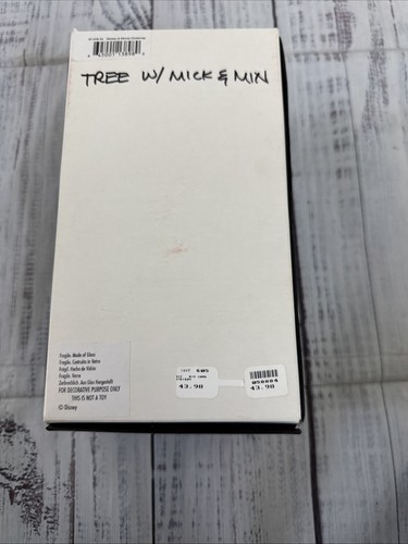 Christopher Radko Tree Ornament DISNEY "Mickey & Minnie Christmas" 1997 Blown - Picture 8 of 8