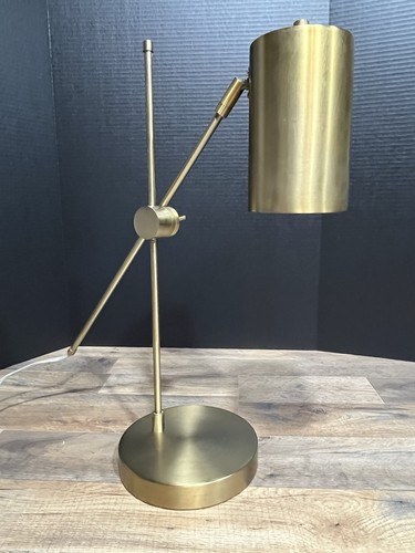 Intertek Hextra Modell HX - T1069 Schreibtischlampe gold Messingoptik - Bild 1 von 12