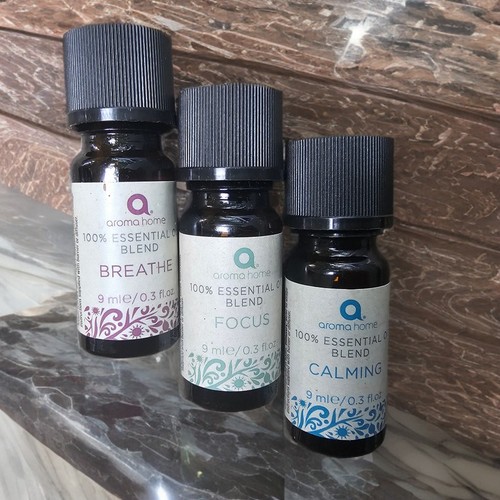 Aroma Home 100% Essential Oil Blend 3 Pcs*9ml-Breath, Focus, Calming - Picture 2 of 3