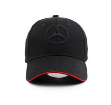 Mercedes-Benz Embroidered Baseball Cap Adjustable Luxury AMG Hat