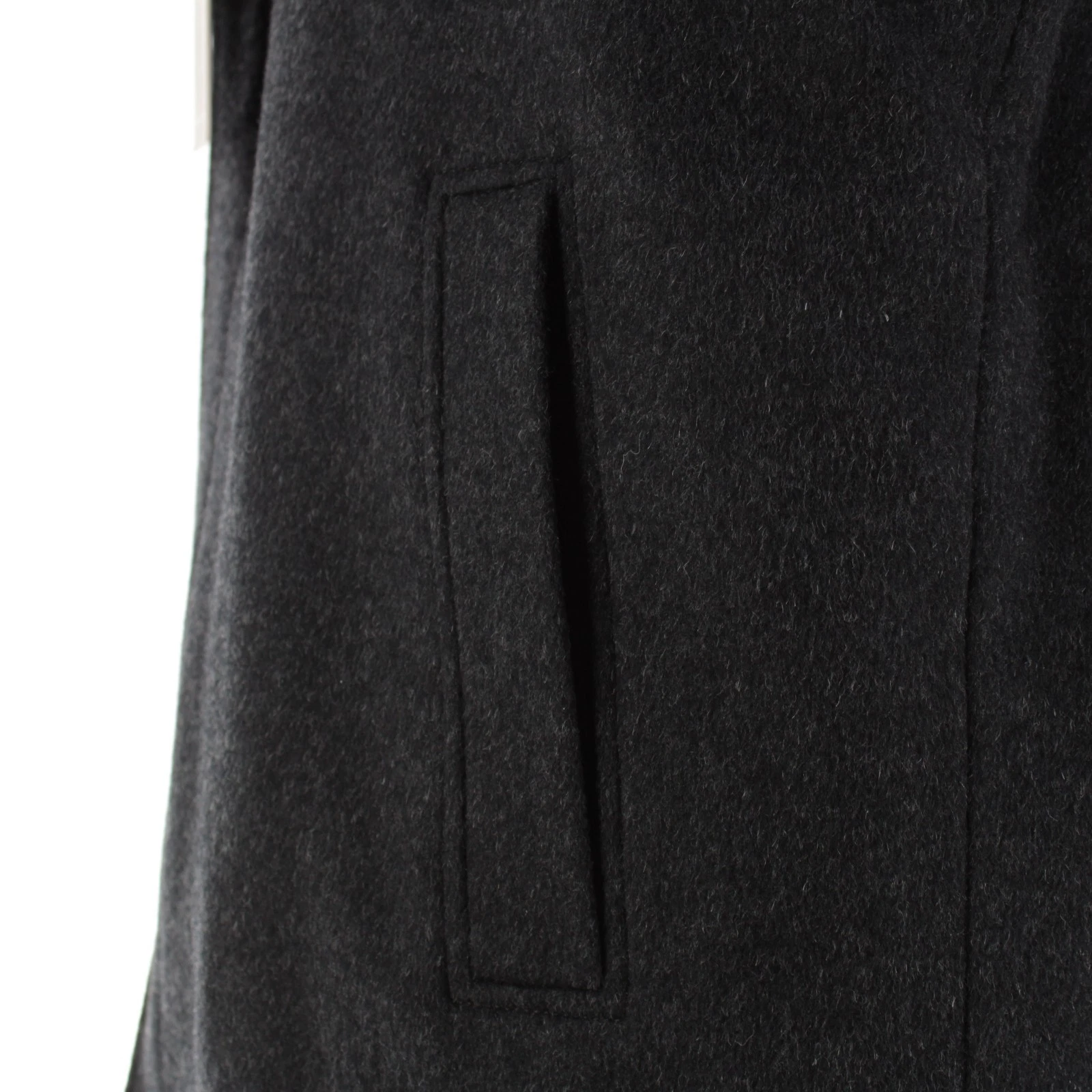 Cardinal of Canada NWT Wool Blend Car Coat w/ Removable Bib Size 44R In Charcoal - product detail image 5