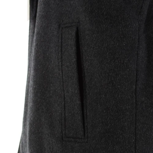 Cardinal of Canada NWT Wool Blend Car Coat w/ Removable Bib Size 44R In Charcoal image 5