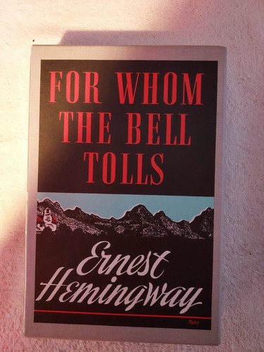 FOR WHOM THE BELL TOLLS-1ST EDITION LIBRARY W/SLIPCASE AND BRODARTED JACKET-NM - Bild 1 von 5