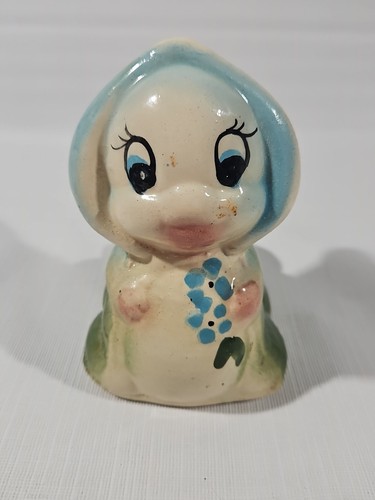 Vtg Ceramic Caterpillar Worm Coin Money Bank Figure Anthropomorphic 1960s 1970s - Picture 6 of 12