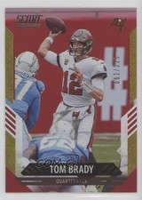 2021 Score Dots Gold 61/225 Tom Brady #12 18f5