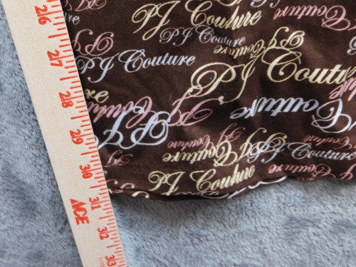 PJ Couture Pantalon Femme Grand Lounge Pyjama Vêtements de Nuit Bordure Dentelle - Photo 6/12