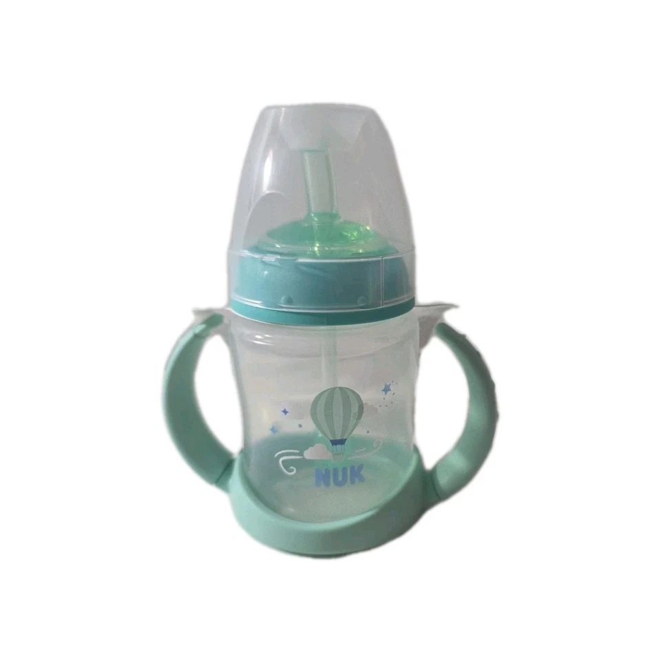 NUK Learner Straw Cup 5oz + 3 Orthodontic Pacifiers 18–36m Set Baby Spill-Proof  - Image 3 of 4