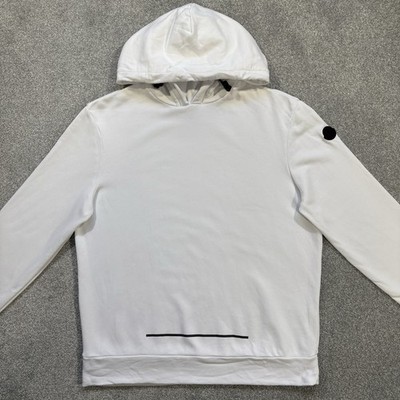 Moncler Hoodie Weiß Größe L 100% Original