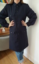 Vintage Escada Blazer Jacket Authentic 80s Wool Military Structured Size S M 36