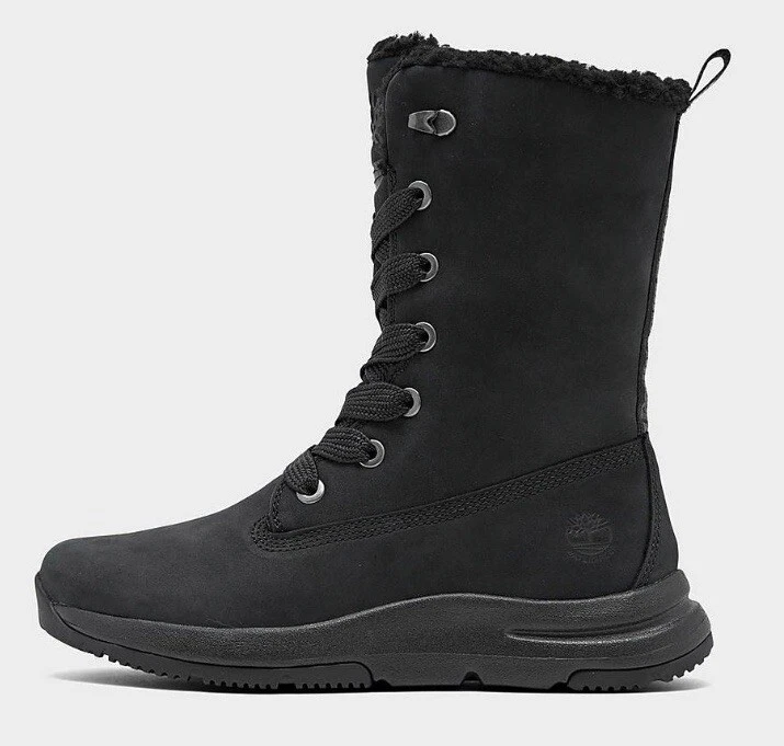 Stivali impermeabili alti nuovi Wonen’s neri Timberland Mabel Town taglia 6 5