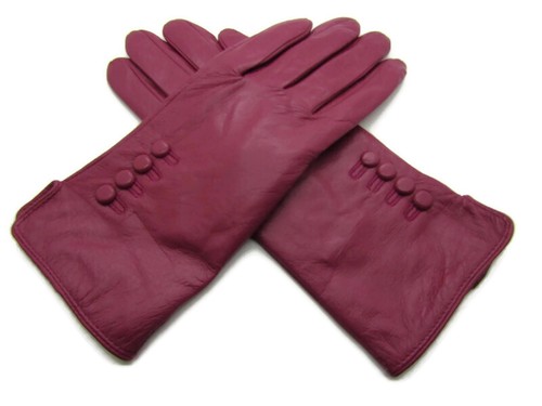 Ladies Premium Quality Genuine Soft Leather Gloves Lined Driving Warm Gift Boxed - Picture 112 of 216