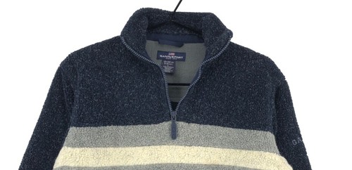 GANT SPORT Kid's Boy's 1/4 Zip Neck Fleece Jumper Sweater Size L (9-10 y.o - Picture 3 of 9