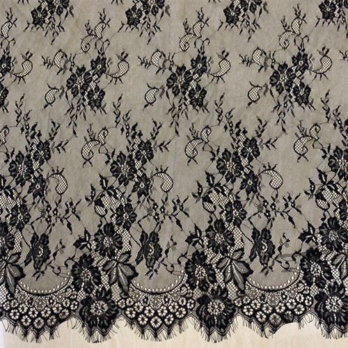 3 Meter Blumenmuster Bestickt Stoff Kleid Tuch Tüll Spitze Vorhang Nähen Basteln - Bild 7 von 9