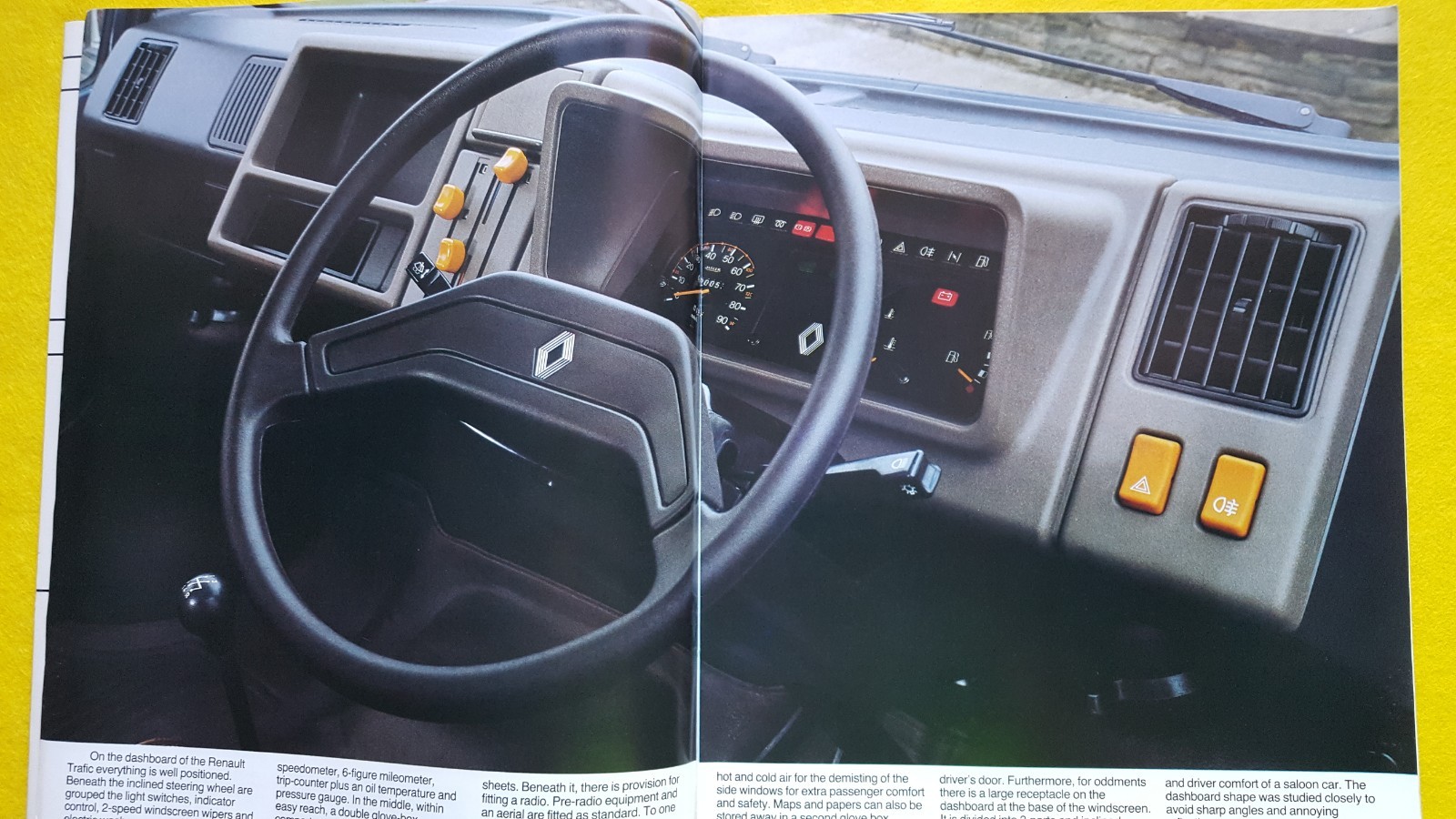 Renault Trafic Master Panel van Chassis Cabs sales brochure catalogue