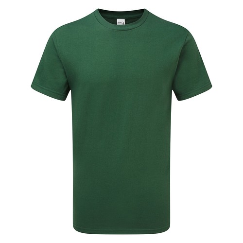 Heavy Cotton Mens T-Shirt Short Sleeve Crew Neck Round Gildan Hammer Plain Top - Picture 14 of 18