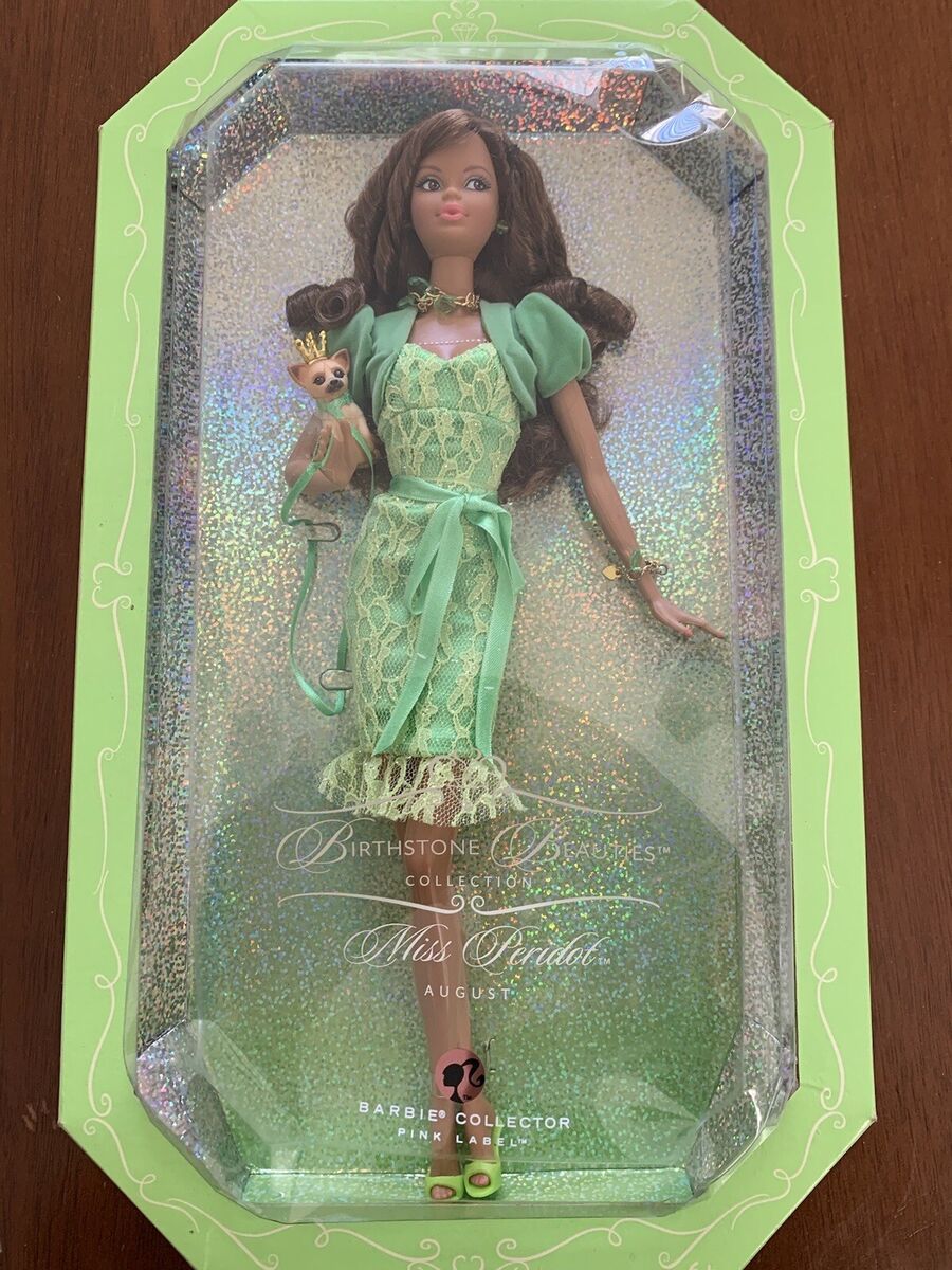 Miss Peridot Barbie Doll August Birthstone Beauties Collection 2007 Mattel K8697 Miss Peridot Barbie Doll August Birthstone Beauties Collection 2007 Mattel K8697
