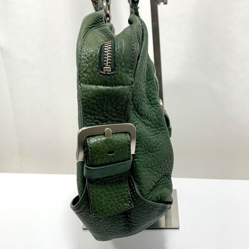 Kenneth Cole New York Hunter GRÜN Leder Umhängetasche Hobo Schnalle SCHULTER Handtasche - Bild 4 von 16