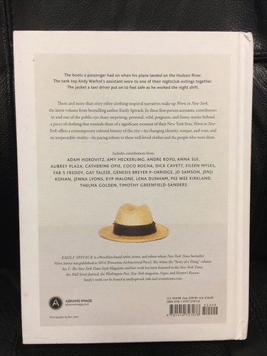 Worn in New York: 68 Sartorial Memoirs of the City by Emily Spivack (Hardcover) - Picture 2 of 12