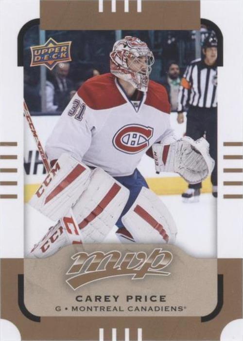 2015-16 Upper Deck MVP - Carey Price #108 - 1 of 1