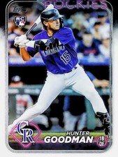 2024 TOPPS SERIES 2 #432 HUNTER GOODMAN COLORADO ROCKIES               FREE SHIP