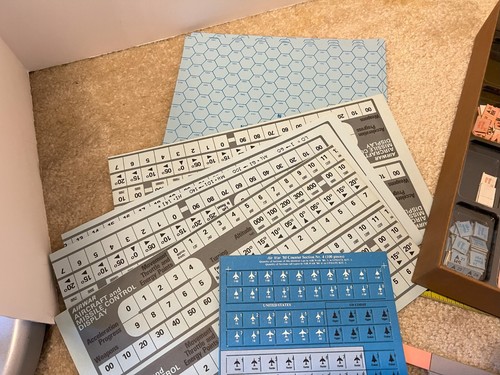 Rare! Vintage Air War Modern Tactical Air Combat board game, SPI 2670. Complete! - Picture 5 of 7