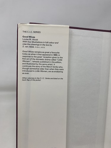 Good Wives by Louisa M Alcott, Illus by van Abbe, HB Publ Dent 1982 - Imagen 4 de 11