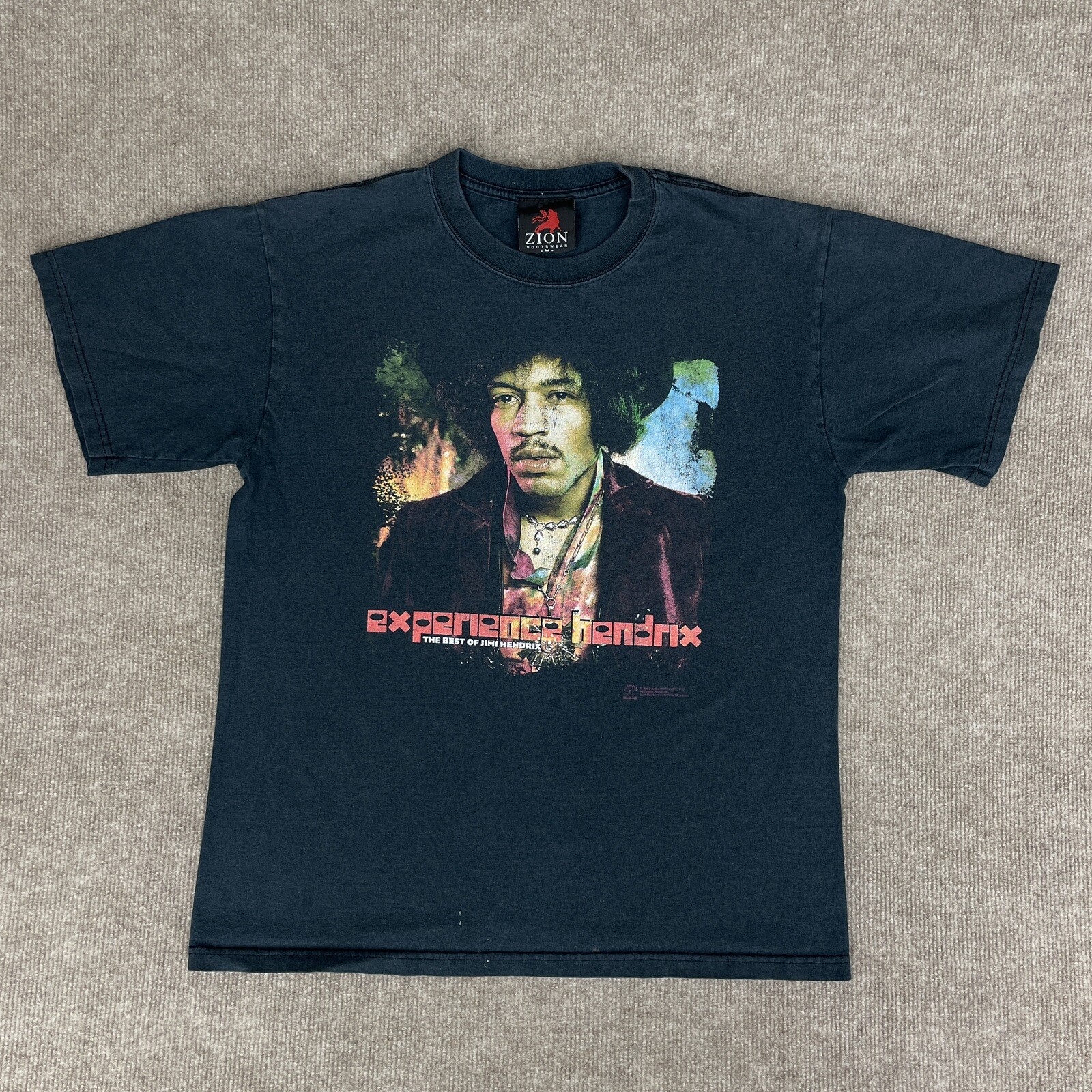 Vintage Y2K Zion Rootswear Jimi Hendrix Experienc… - image 1