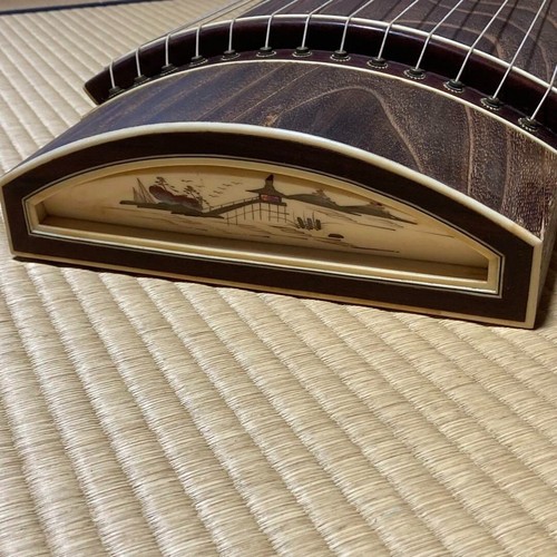 Japanese Koto 13-String Traditional Musical Instrument 180cm Vintage 1946 - Picture 2 of 22