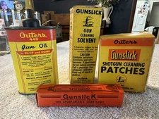 Outers Gun Slick Gun Oil Vintage Kit Mostly Empty Displays