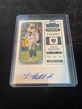 2022 Panini Contenders Rookie Ticket Thayer Munford Rookie Auto