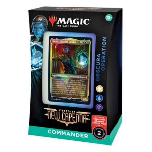 MTG English Streets of New Capenna Commander Deck - Obscura Operation, Brand New