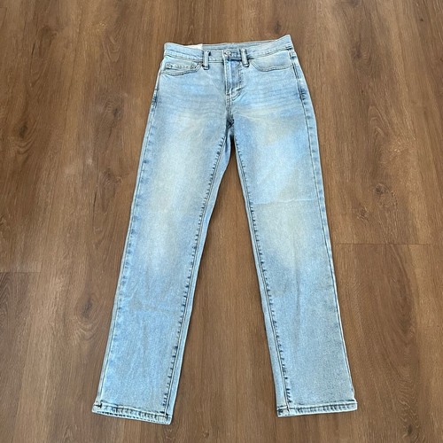 Abercrombie & Fitch Straight Stretch Jeans Light Wash Denim Men's Size 29x32