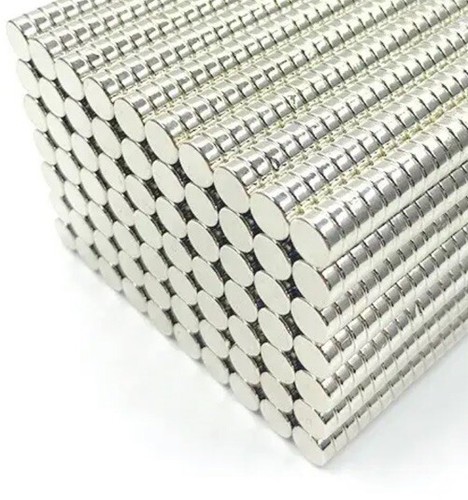 5MM X 2MM STARKE NEODYM MAGNETE N52 MAGNETEN MAGNET SILBER RUND STARKE SCHEIBEN - Bild 2 von 2