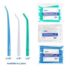 JMU Dental Surgical Aspirator Tips Suction Evacuation Disposable Aspirator Tips