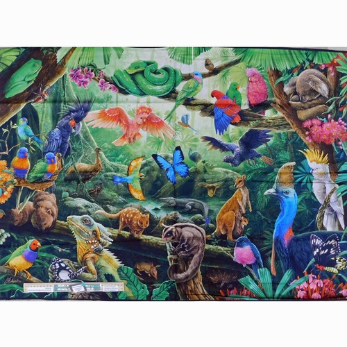Patchwork Quilting Sewing Fabric Australian Collective Panel 80x110cm - Picture 5 of 5