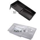 Prodec 4" Paint Tray + 10 x Tray Liners Quick Colour Changes 4 Inch Roller Set