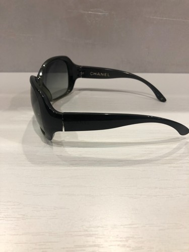 CHANEL 6035 BLACK SUNGLASSES With Box - 第 6/13 張圖片