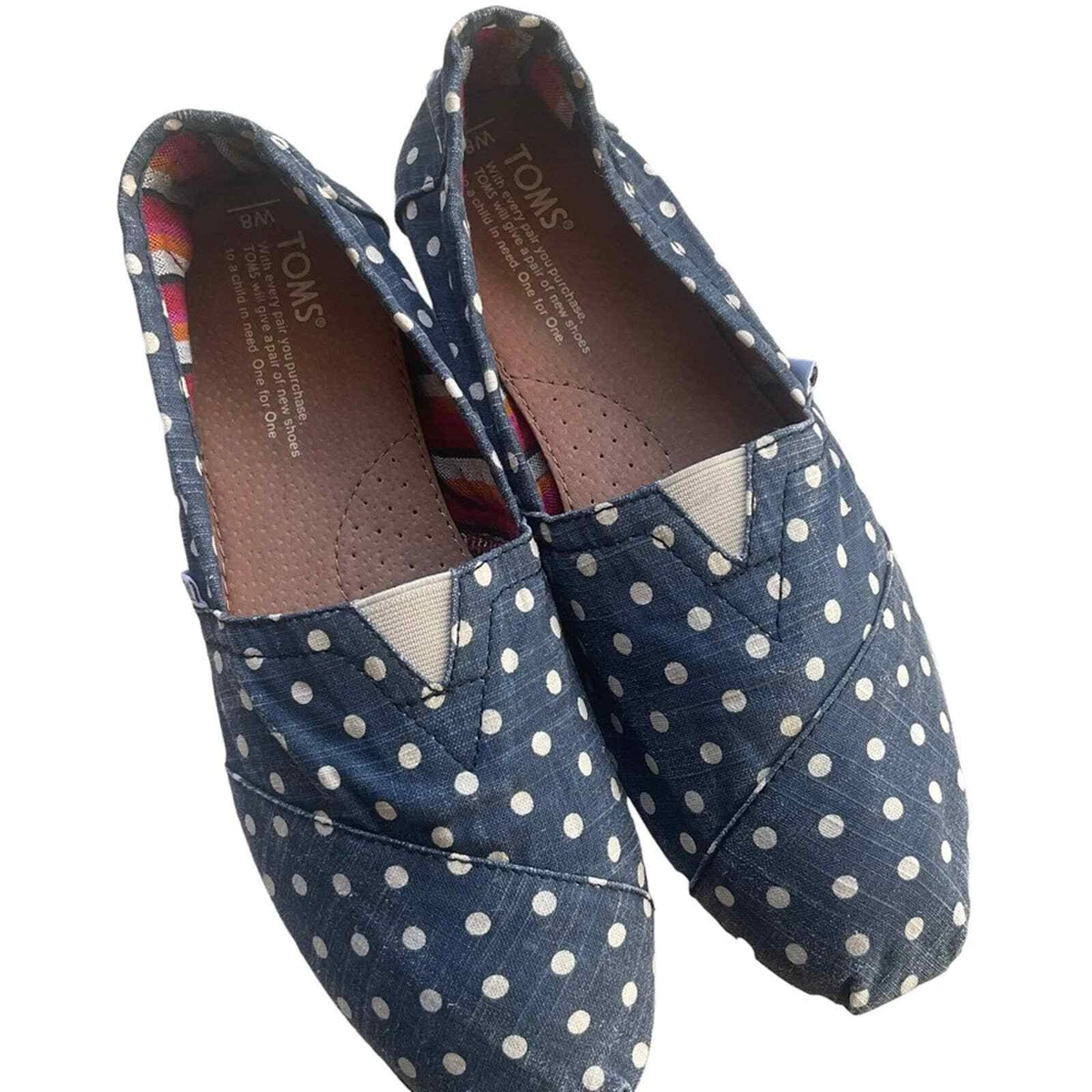 Toms shoes polka dots sales