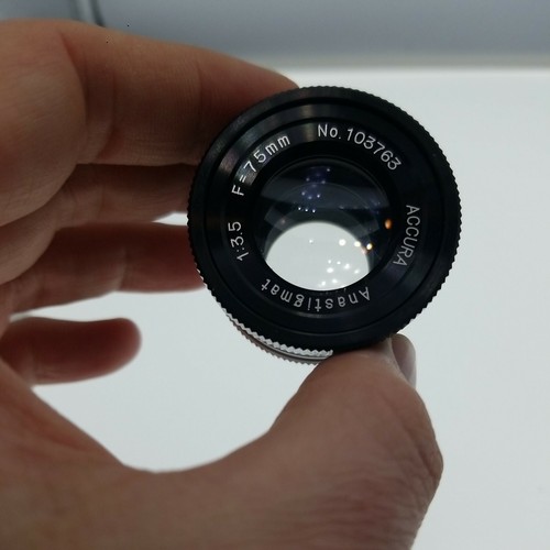 Accura Anastigmatic 75mm 1:3.5 Lens w Original Box EUC Buy 3 Ship Free - Picture 2 of 5