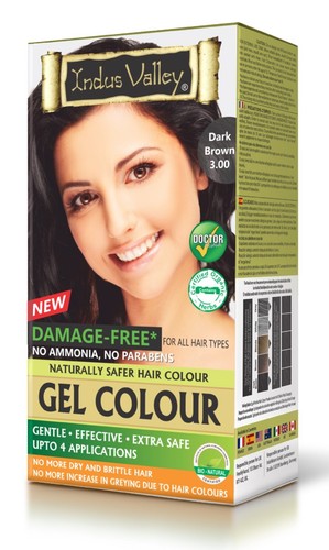 Indus Valley Gel Haarfarbe Farbe Cover Grau Touch Up Ammoniakfrei 90% Natürlich - Bild 17 von 74